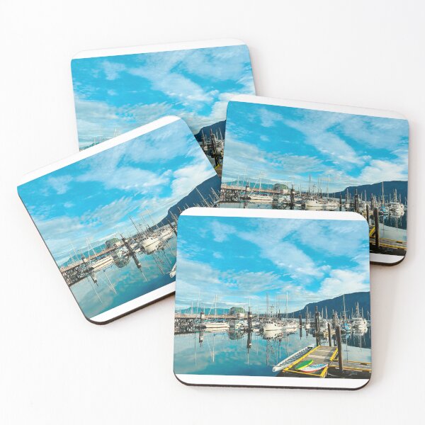 Item preview, Marina at Cowichan Bay, BC designed and sold by Lisabella47.
