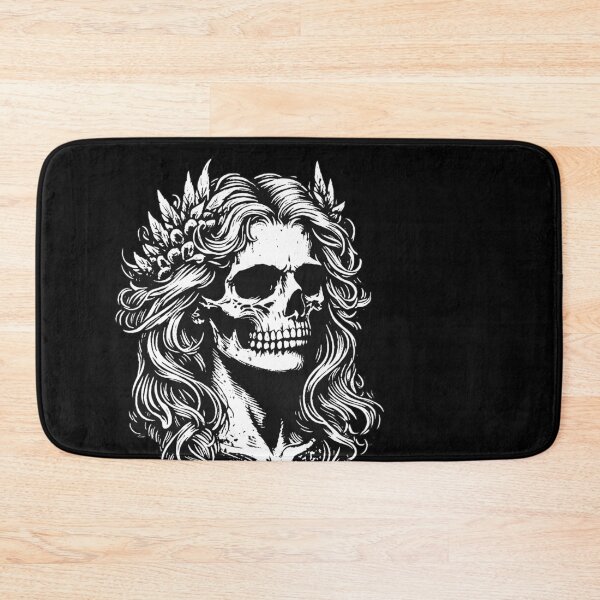 Aperçu de l'œuvre Dark Art Crâne Ange Visage avec Ailes Horreur Grunge Vintage créée et vendue par MORSPECTIVE.