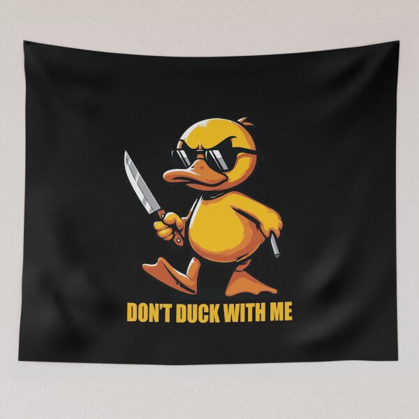 Item preview, Rubber Duck Don't Duck With Me Cute Duck Funny Cute designed and sold by smartrocket.