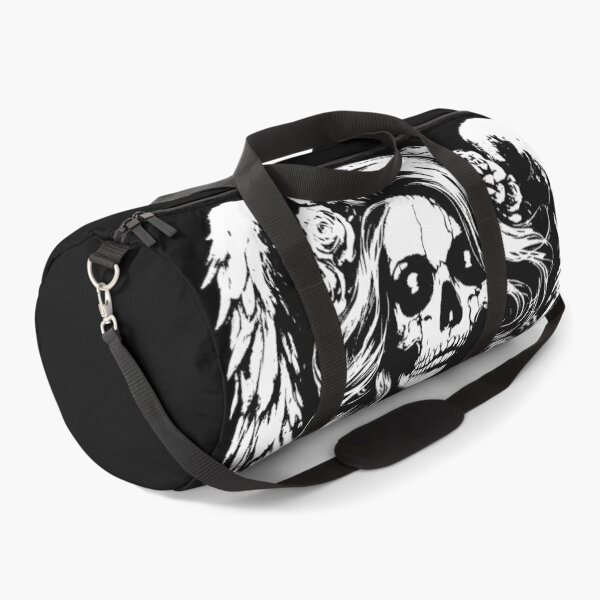 Item preview, Dark Art Skull Angel Face with Wings Horror Grunge Vintage designed and sold by MORSPECTIVE.