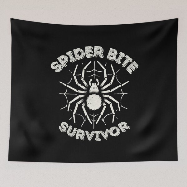 Item preview, Retro Spider Bite Survivor Vintage designed and sold by PantatKiller.