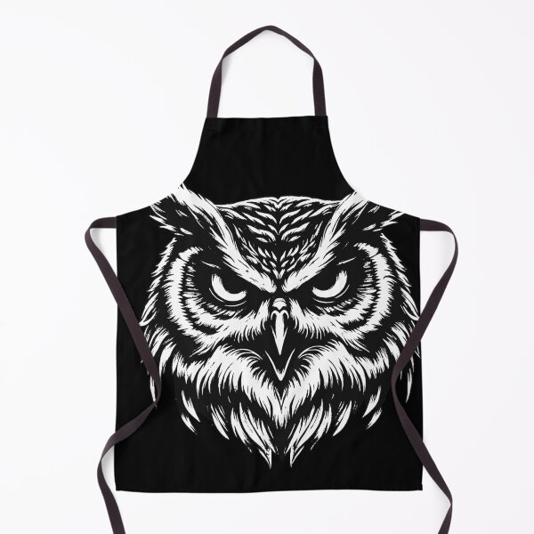 Item preview, Dark Art Owl Bird Face Ghost Wild Night Life Animal Vintage designed and sold by MORSPECTIVE.