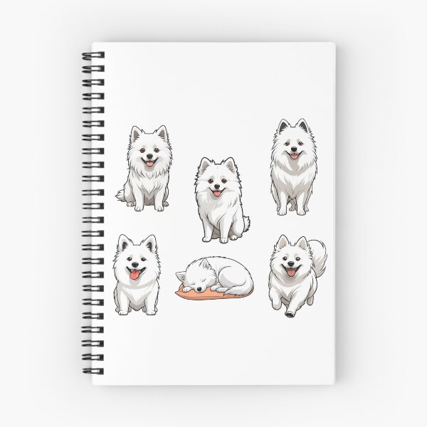 Item preview, Kawaii Japanese Spitz Puppies designed and sold by TheAnimalZ00.