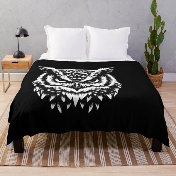 Item preview, Dark Art Owl Bird Face Ghost Wild Night Life Animal Vintage designed and sold by MORSPECTIVE.