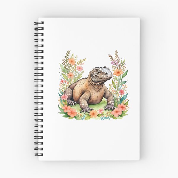 Item preview, Komodo Dragon And Flowers designed and sold by TheAnimalZ00.