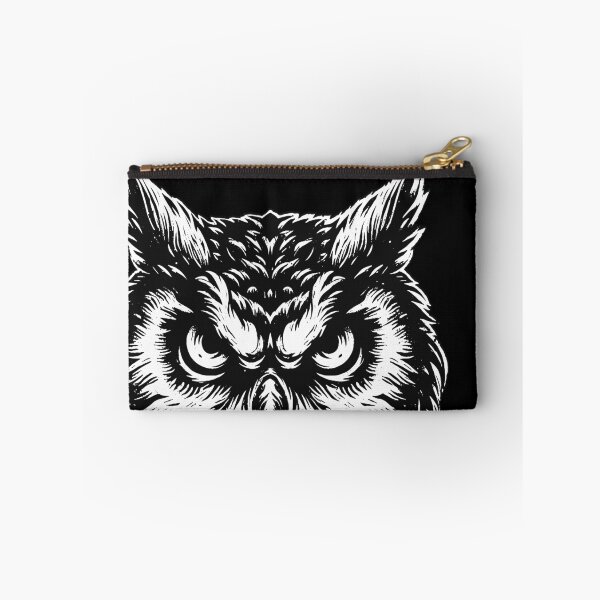 Aperçu de l'œuvre Dark Art Hibou Oiseau Visage Fantôme Sauvage Vie Nocturne Animal Vintage créée et vendue par MORSPECTIVE.