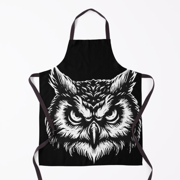 Item preview, Dark Art Owl Bird Face Ghost Wild Night Life Animal Vintage designed and sold by MORSPECTIVE.