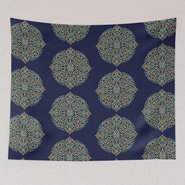 Item preview, Celtic Knot Pattern Print designed and sold by PinUpPizzazz.