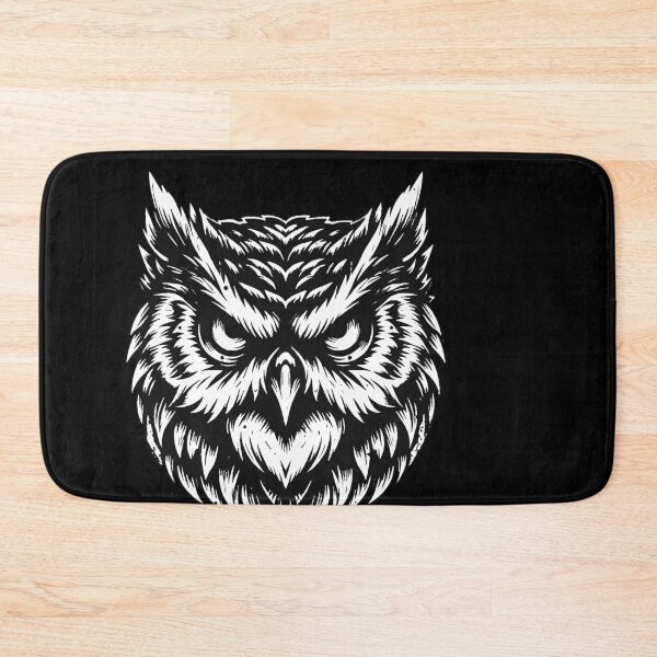 Item preview, Dark Art Owl Bird Face Ghost Wild Night Life Animal Vintage designed and sold by MORSPECTIVE.