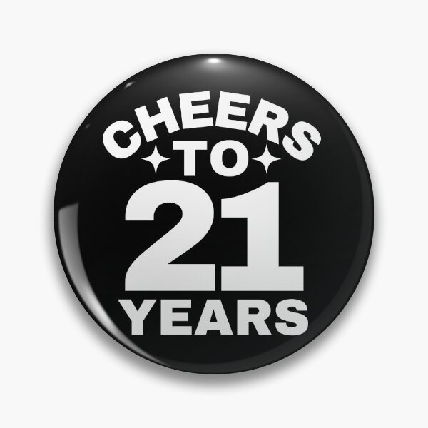 Item preview, Cheers to 21 Years - Happy 21st Birthday Celebration designed and sold by highflycrafts.