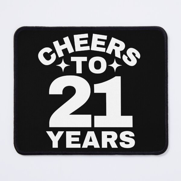 Item preview, Cheers to 21 Years - Happy 21st Birthday Celebration designed and sold by highflycrafts.