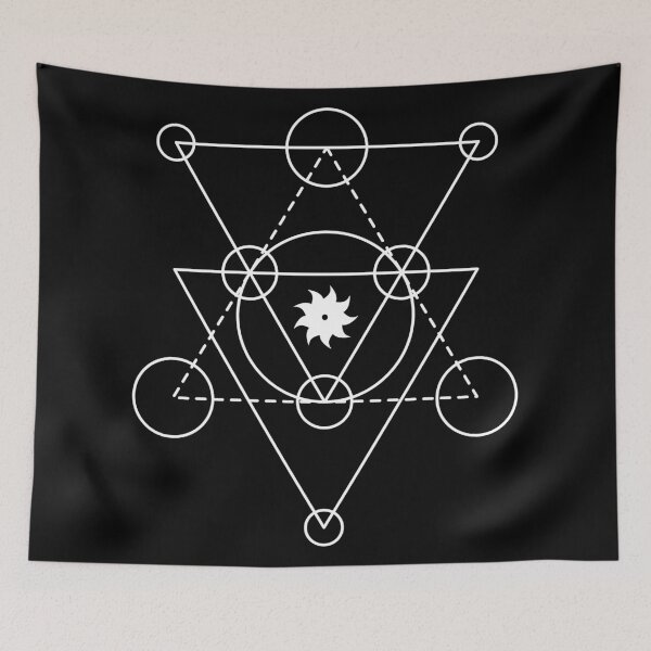 Item preview, Sacred Geometry, Cosmic Convergence, triangles and circles  designed and sold by Numbers-Art.