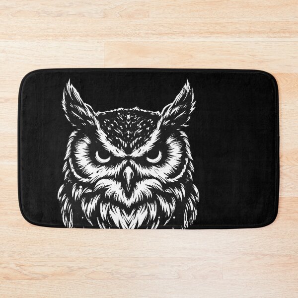 Item preview, Dark Art Owl Bird Face Ghost Wild Night Life Animal Vintage designed and sold by MORSPECTIVE.