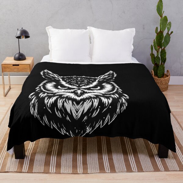 Item preview, Dark Art Owl Bird Face Ghost Wild Night Life Animal Vintage designed and sold by MORSPECTIVE.