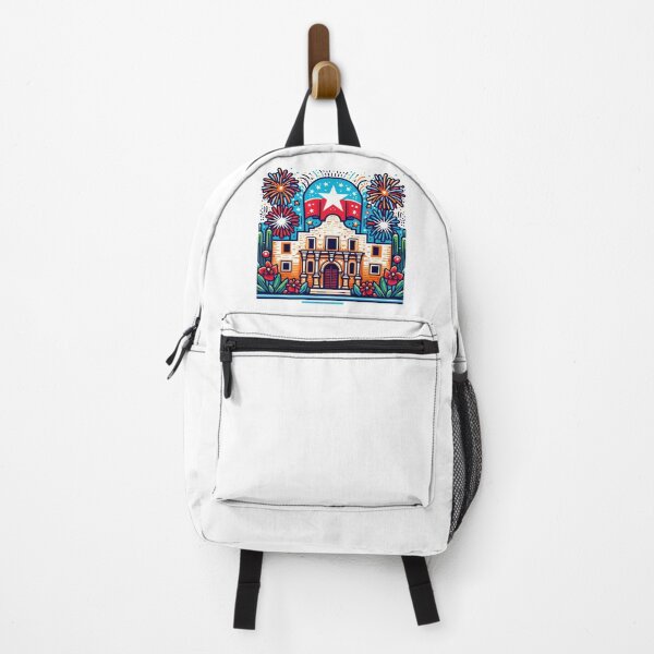 Item preview, The Colorful Texas Alamo: Fireworks Extravaganza on the 4th of July designed and sold by PictoVibe.