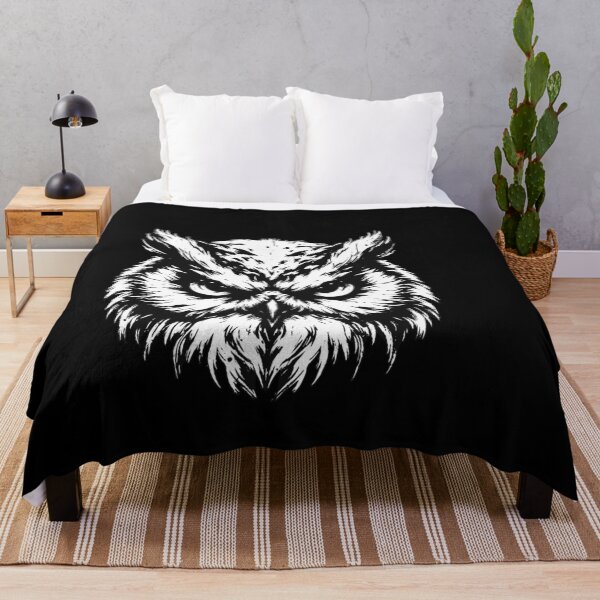 Item preview, Dark Art Owl Bird Face Ghost Wild Night Life Animal Vintage designed and sold by MORSPECTIVE.