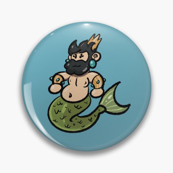 Item preview, Merman Tom designed and sold by BowlerHatBazzar.
