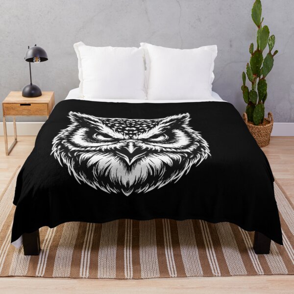 Item preview, Dark Art Owl Bird Face Ghost Wild Night Life Animal Vintage designed and sold by MORSPECTIVE.