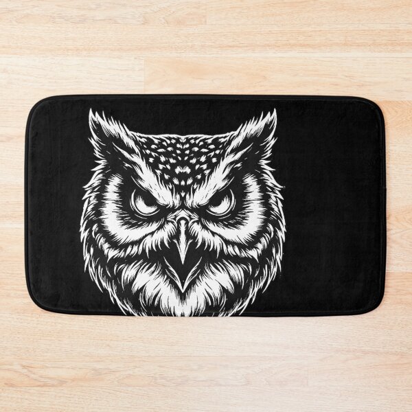 Item preview, Dark Art Owl Bird Face Ghost Wild Night Life Animal Vintage designed and sold by MORSPECTIVE.