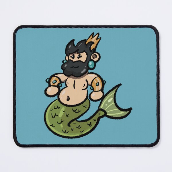 Item preview, Merman Tom designed and sold by BowlerHatBazzar.