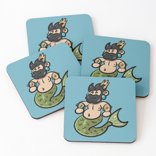 Item preview, Merman Tom designed and sold by BowlerHatBazzar.