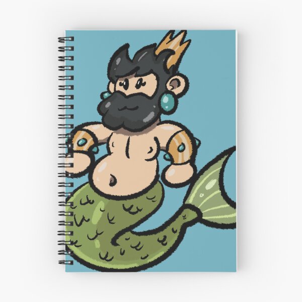 Item preview, Merman Tom designed and sold by BowlerHatBazzar.