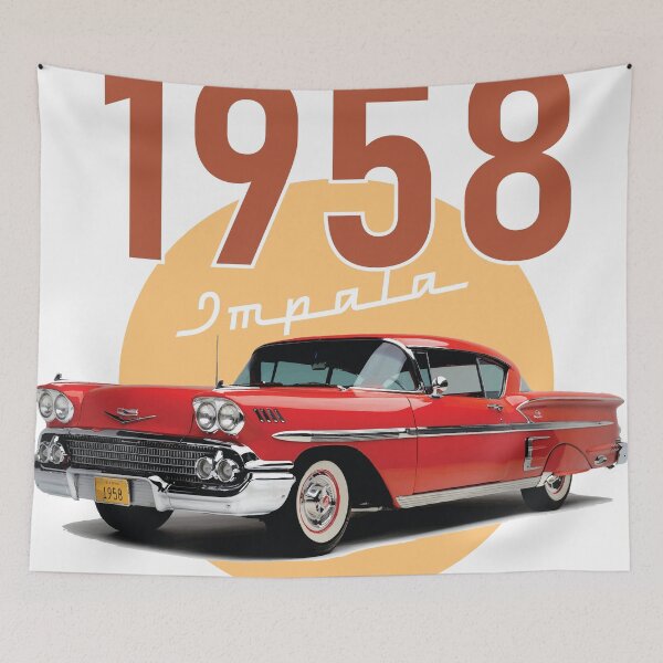 Item preview, Impala 1958 Chevrolet classic car designed and sold by waterloop.