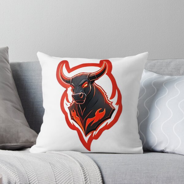 Item preview, Raging Bull Head Icon designed and sold by rajdigitalarts.
