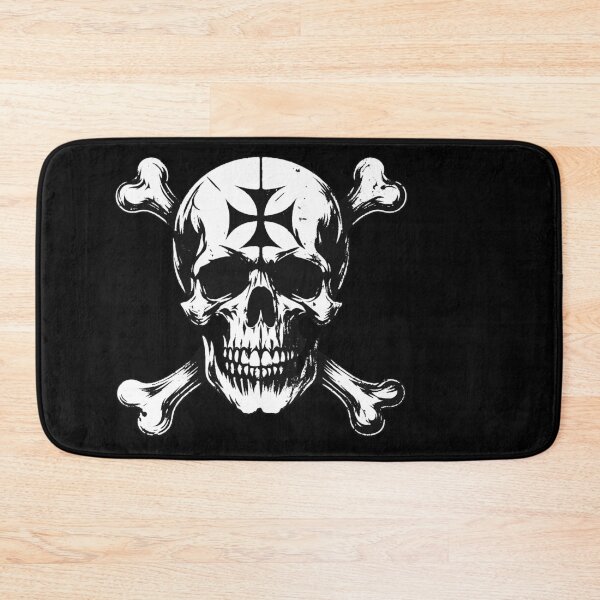 Item preview, Dark Art Skull Head With Cross Sign Bone Tattoo Grunge Vintage designed and sold by MORSPECTIVE.