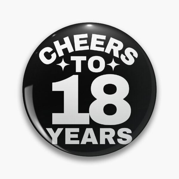 Item preview, Cheers to 18 Years - Happy 18th Birthday Celebration designed and sold by highflycrafts.