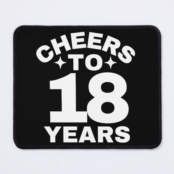 Item preview, Cheers to 18 Years - Happy 18th Birthday Celebration designed and sold by highflycrafts.