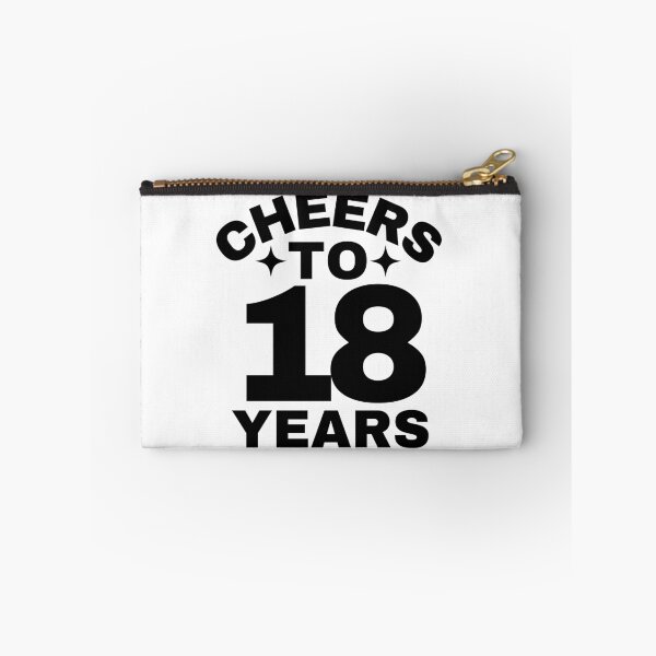Item preview, Cheers to 18 Years - Happy 18th Birthday Celebration designed and sold by highflycrafts.