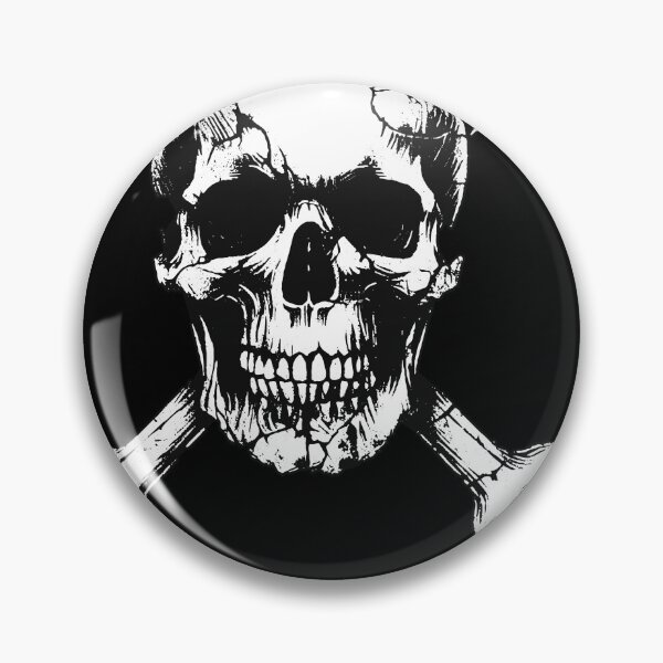 Item preview, Dark Art Skull Head With Cross Sign Bone Tattoo Grunge Vintage designed and sold by MORSPECTIVE.