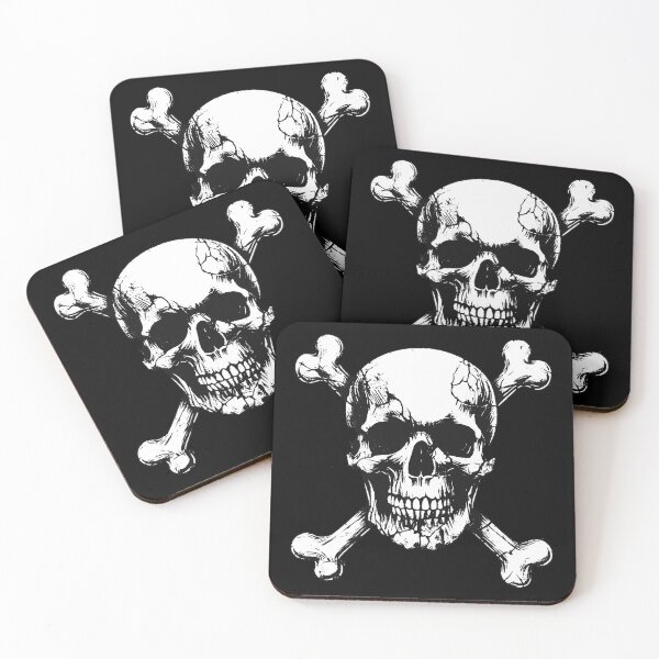 Item preview, Dark Art Skull Head With Cross Sign Bone Tattoo Grunge Vintage designed and sold by MORSPECTIVE.