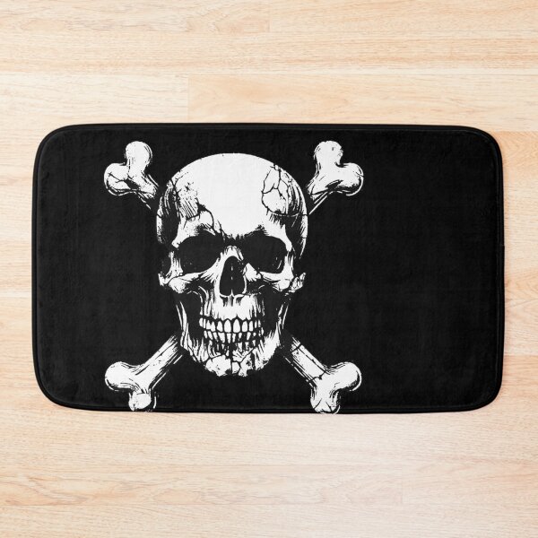 Item preview, Dark Art Skull Head With Cross Sign Bone Tattoo Grunge Vintage designed and sold by MORSPECTIVE.