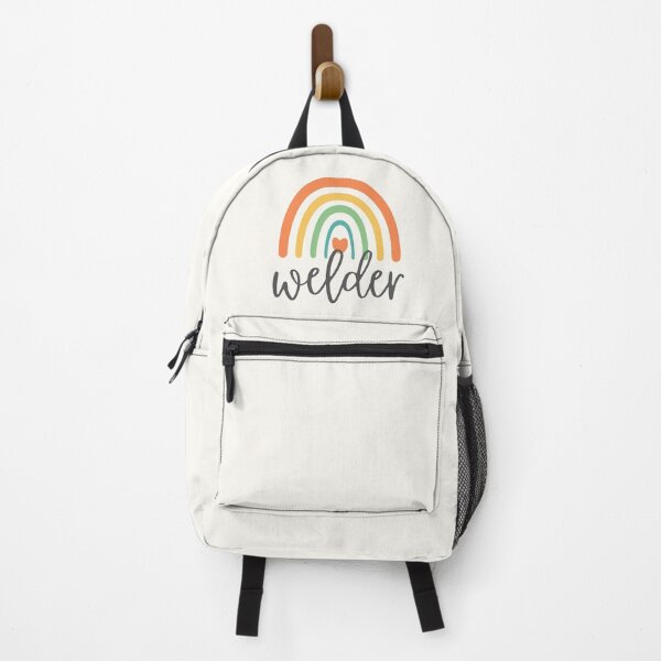 Item preview, Welder - Colorful Rainbow - Heart - Career designed and sold by patternjp.