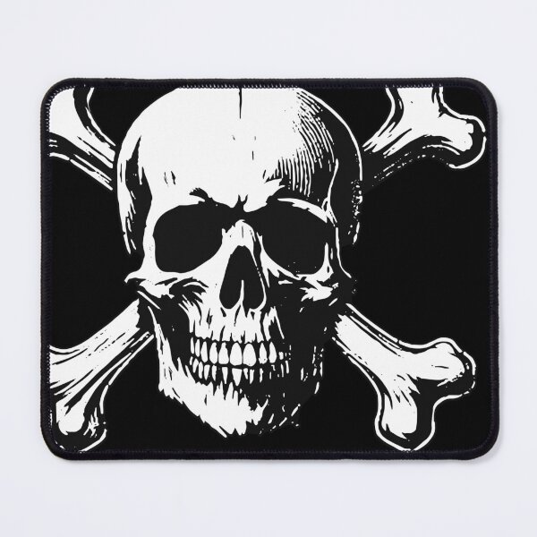 Item preview, Dark Art Skull Head With Cross Sign Bone Tattoo Grunge Vintage designed and sold by MORSPECTIVE.