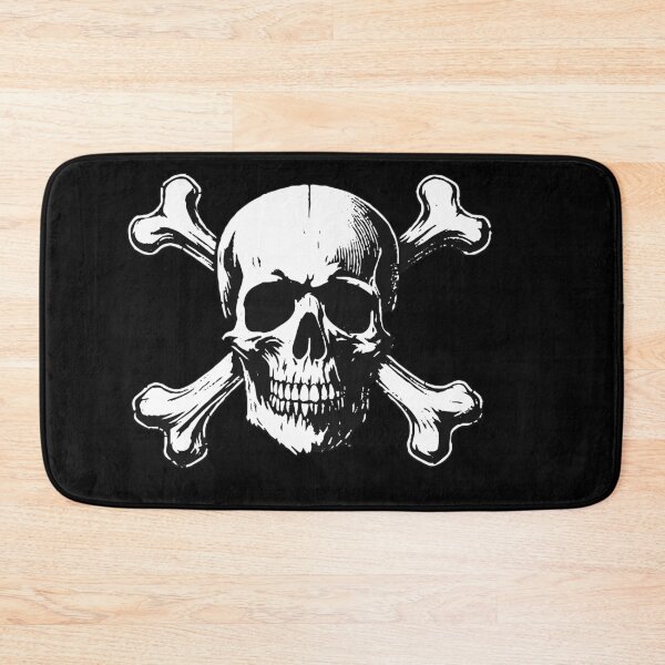 Item preview, Dark Art Skull Head With Cross Sign Bone Tattoo Grunge Vintage designed and sold by MORSPECTIVE.