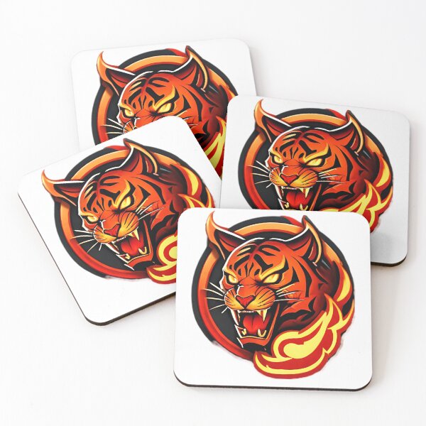 Item preview, Fierce Tiger Head Logo designed and sold by rajdigitalarts.