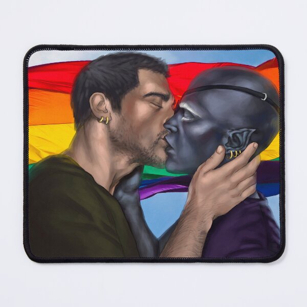Item preview, Artemis Entreri and Jarlaxle Baenre Pride designed and sold by sno4wy.