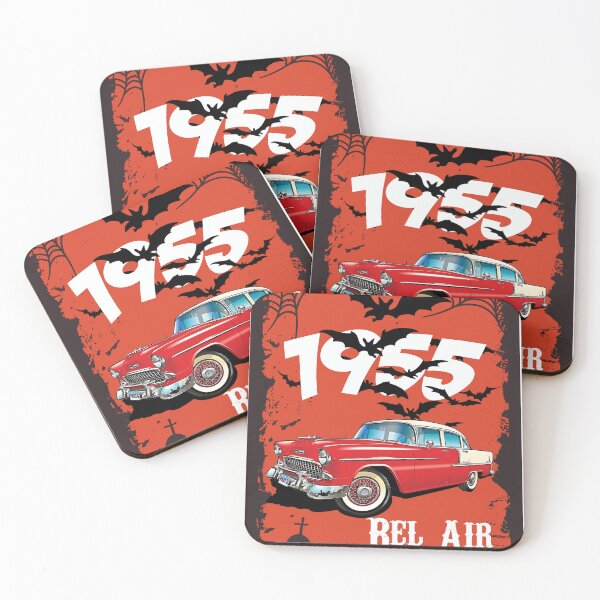 Item preview, Halloween Chevrolet bel air 1955 classic car designed and sold by waterloop.