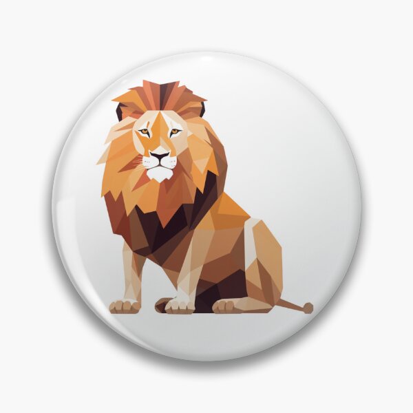 Item preview, Lion Geometric designed and sold by hanandgil.