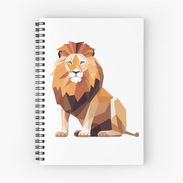 Item preview, Lion Geometric designed and sold by hanandgil.