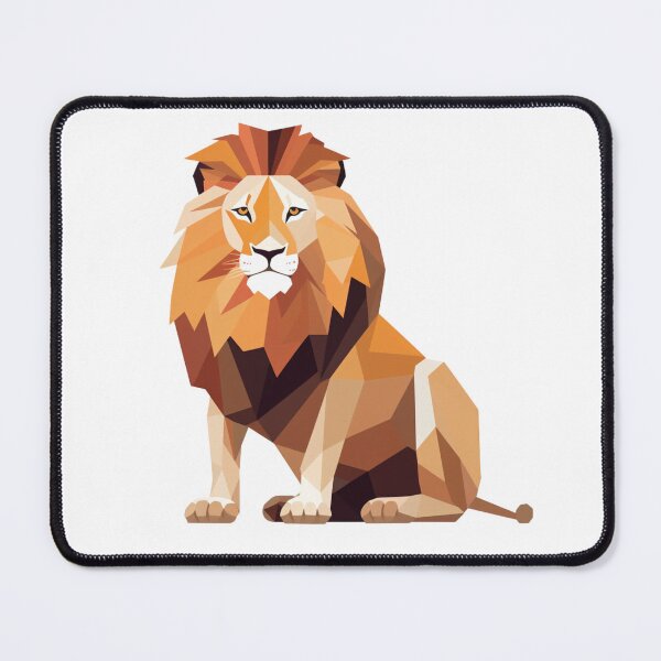 Item preview, Lion Geometric designed and sold by hanandgil.
