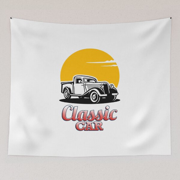 Item preview, classic car and vintage image designed and sold by ivanlos.