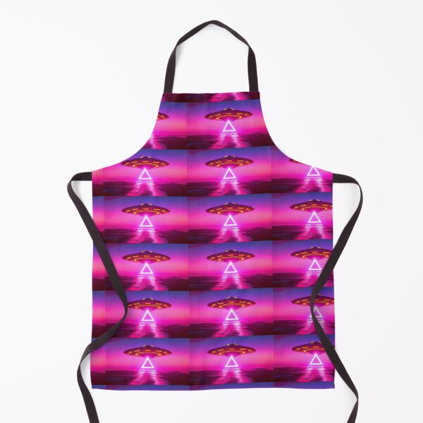 Item preview, Neon UAP Pink & Purple Horizon, Neon UFO designed and sold by NeutrinoJem.
