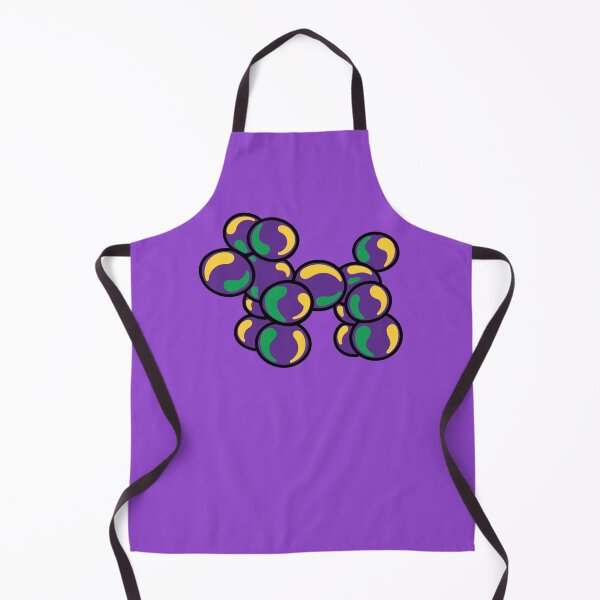 Item preview, Mardi Gras Bead Dog designed and sold by BuyingMischief.
