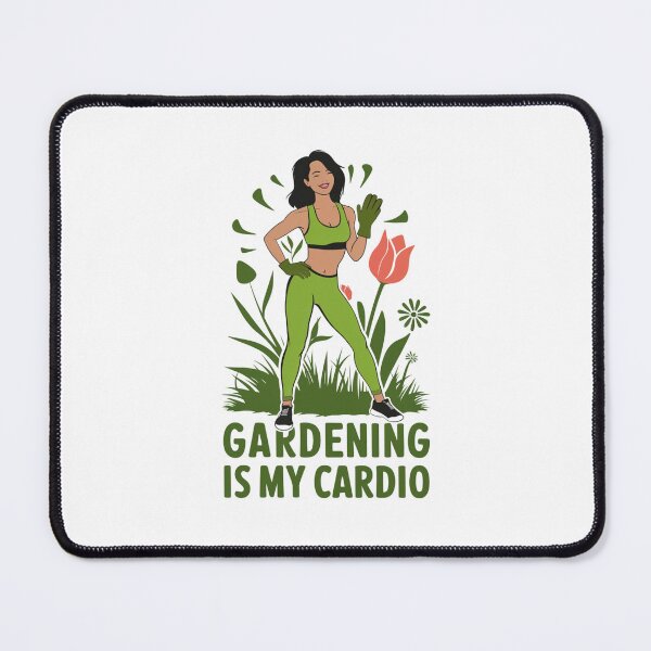Item preview, Gardening Is My Cardio designed and sold by Peter Stawicki.