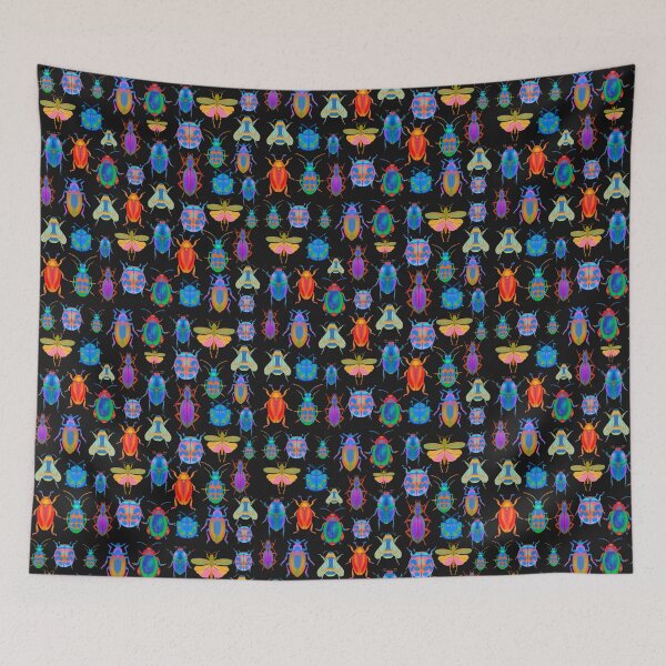Item preview, colorful insects collection designed and sold by kyest.
