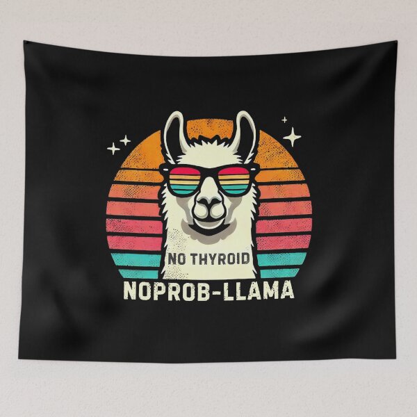 Item preview, Thyroid Surgery Recovery No Prob-llama Llama designed and sold by PantatKiller.